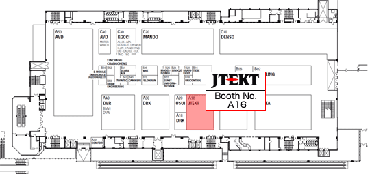 JTEKT Booth No.A16