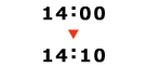 14:00～14:10