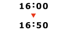 16:00～16:50